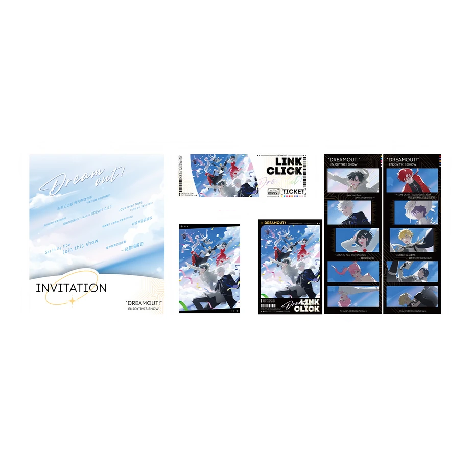 【Pre-Order】Link Click - Dream Out! Series - Dream Out Commemorative Set