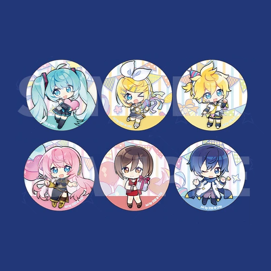 Hatsune Miku - Resounding World Series - Tinplate Badge Blind Box