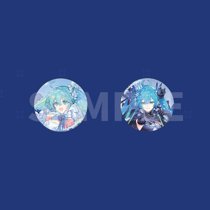 Hatsune Miku - Resounding World Series - Tinplate Badge