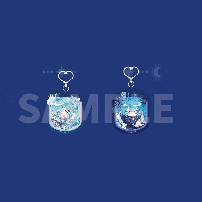 Hatsune Miku - Resounding World Series - Q-Version Acrylic Charm