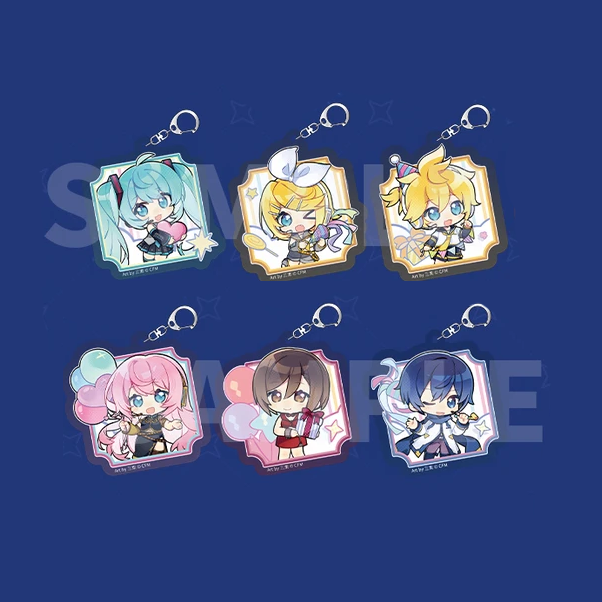 Hatsune Miku - Resounding World Series - Q-Version Acrylic Charm Blind Box