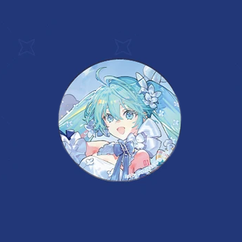 【Pre-Order】Hatsune Miku - Resounding World Series - Tinplate Badge