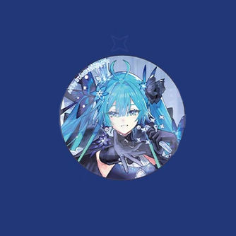 【Pre-Order】Hatsune Miku - Resounding World Series - Tinplate Badge