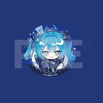 【Pre-Order】Hatsune Miku - Resounding World Series - Q-Version Tinplate Badge