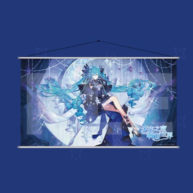 【Pre-Order】Hatsune Miku - Resounding World Series - Wall Scroll