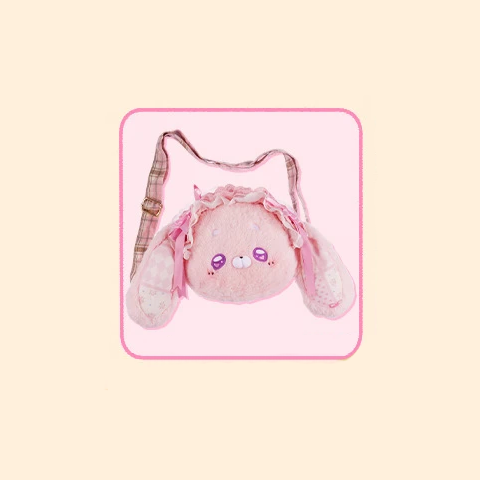 Handspupu - Strawberry Latte Face Bag