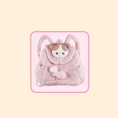 Handspupu - Raspberry Cream Puff Backpack