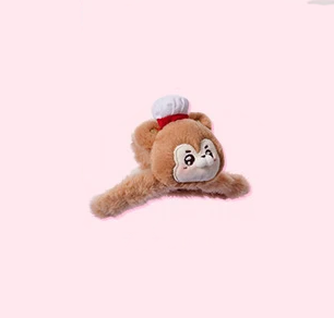 【Pre-Order】Handspupu - Plush Hair Claw Clip