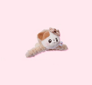 【Pre-Order】Handspupu - Plush Hair Claw Clip
