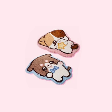 Handspupu - Plush Floor Mat