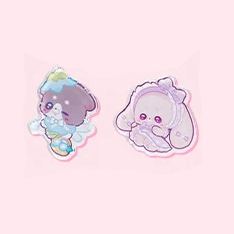 【Pre-Order】Handspupu - Fridge Magnet (Set of 2)