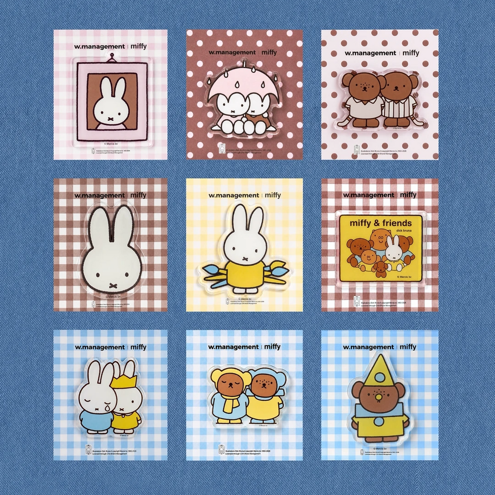 【Pre-Order】Miffy x w.management - Fridge Magnet