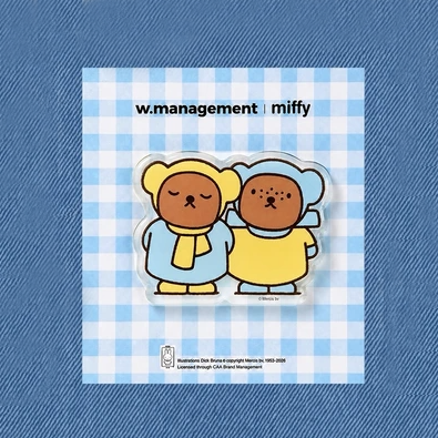 【Pre-Order】Miffy x w.management - Fridge Magnet