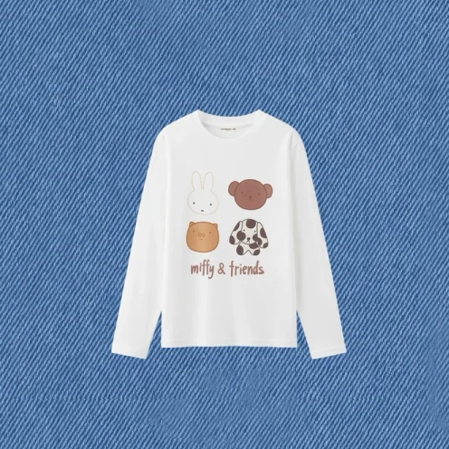 Miffy x w.management - Printed Long Sleeve (miffy & friends)