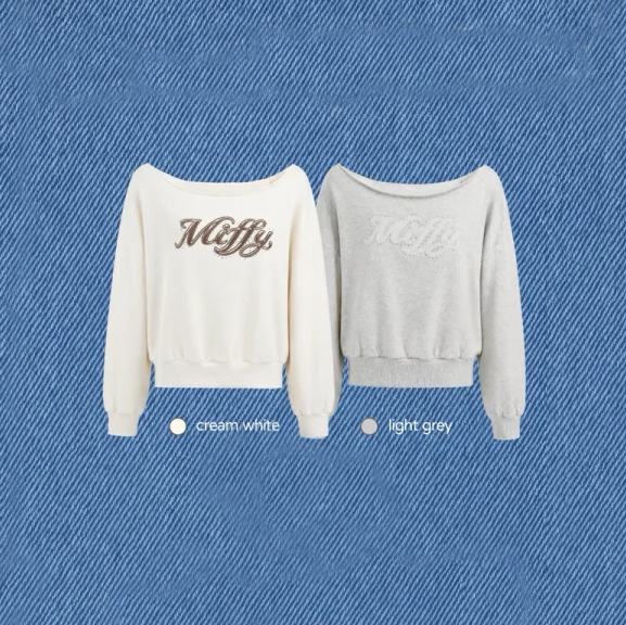 Miffy x w.management - Rhinestone Long-Sleeve Top