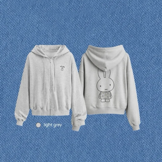 Miffy x w.management - Zip Hoodie Cardigan