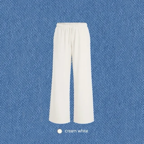 【Pre-Order】Miffy x w.management - Embroidered Decorative Pants