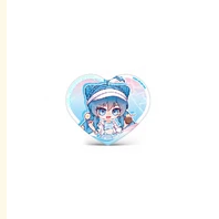 【Pre-Order】What's Wrong with My Big Brother - Summer - Q Heart Badge