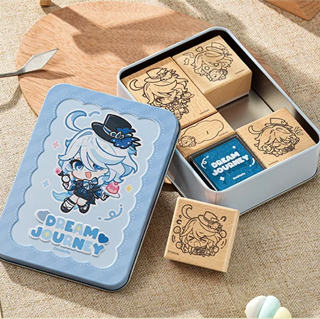 【Pre-Order】Genshin Impact - Dream Journey Series - Chibi Wooden Stamp Set