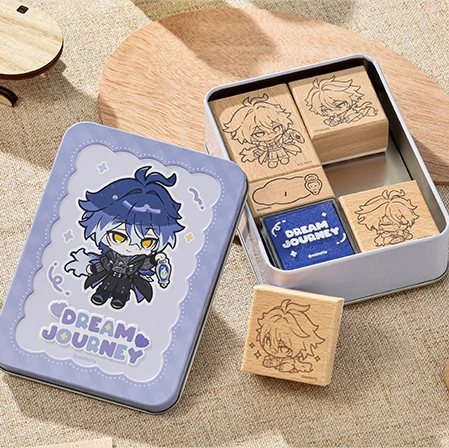 【Pre-Order】Genshin Impact - Dream Journey Series - Chibi Wooden Stamp Set