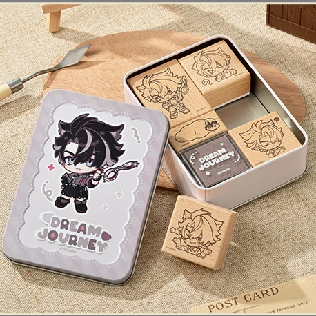 【Pre-Order】Genshin Impact - Dream Journey Series - Chibi Wooden Stamp Set