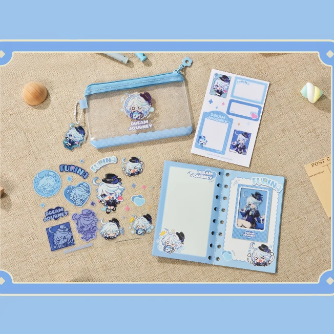 【Pre-Order】Genshin Impact - Dream Journey Series - File Pouch & Sticker Set
