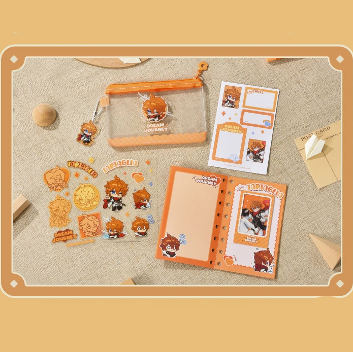 【Pre-Order】Genshin Impact - Dream Journey Series - File Pouch & Sticker Set