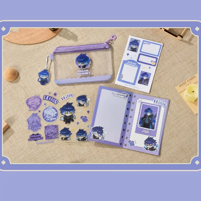 【Pre-Order】Genshin Impact - Dream Journey Series - File Pouch & Sticker Set