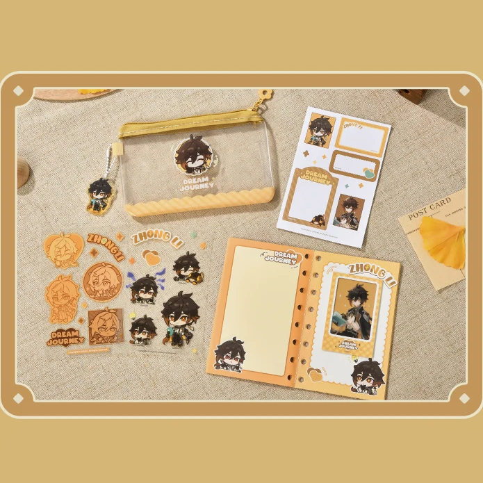 【Pre-Order】Genshin Impact - Dream Journey Series - File Pouch & Sticker Set
