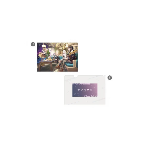 BanG Dream! x Bushiroad EXPO 2026 - Our Notes Series - Clear File Folder