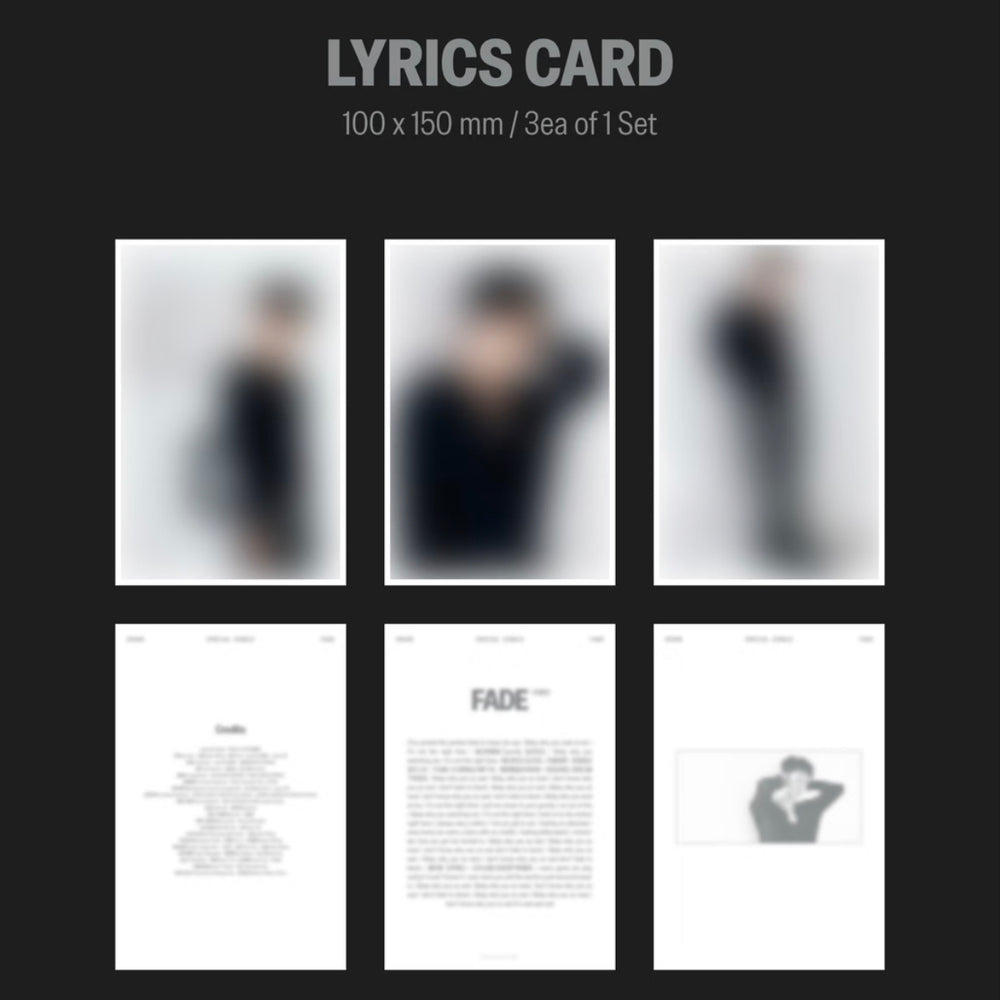 【Pre-Order】SE HUN - Fade Physical Album