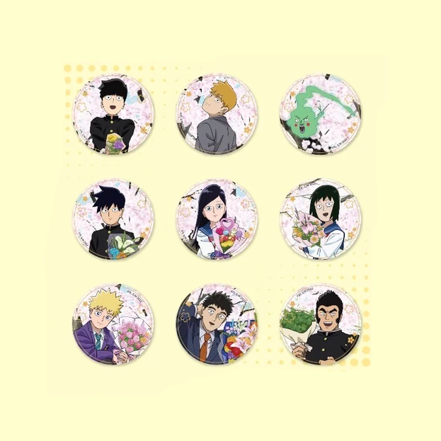 Mob Psycho 100 - Sakura Series - Can Badge