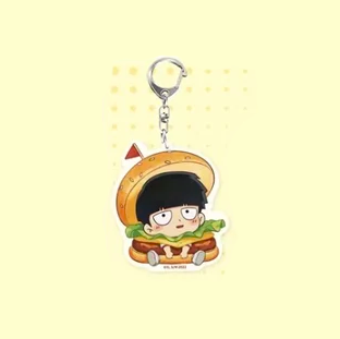 【Pre-Order】Mob Psycho 100 - Fast Food Series - Acrylic Keychain