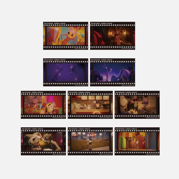 【Pre-Order】The Amazing Digital Circus × Action Beam - Film Transparency Card Blind Box