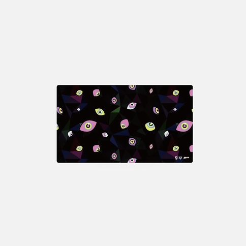 The Amazing Digital Circus × Action Beam - Abstract Pattern Desk Mat