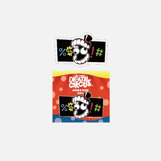 【Pre-Order】The Amazing Digital Circus × Action Beam - Sticker Pack (5 pcs)