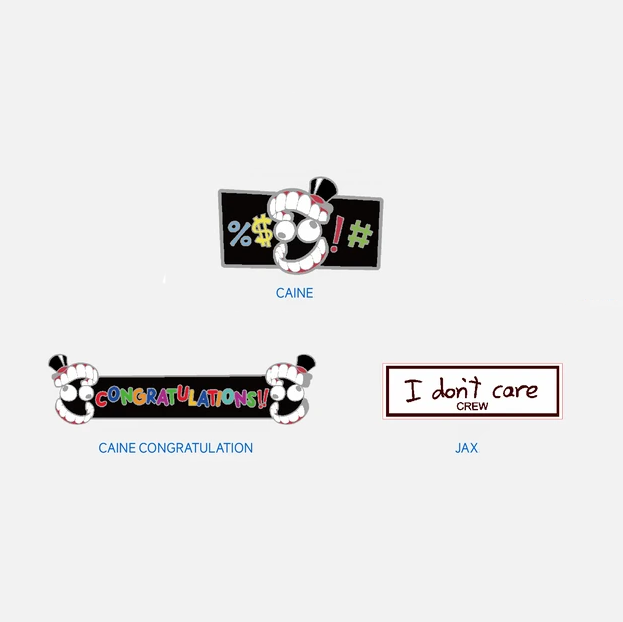 【Pre-Order】The Amazing Digital Circus × Action Beam - Metal Badge
