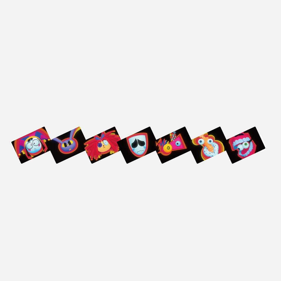 【Pre-Order】The Amazing Digital Circus × Action Beam - Lenticular Card Blind Box