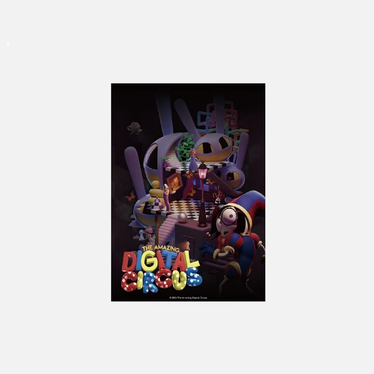 【Pre-Order】The Amazing Digital Circus × Action Beam - Lenticular Poster