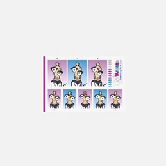 【Pre-Order】The Amazing Digital Circus × Action Beam - Campus Series ID-Photo Style Sticker Sheet