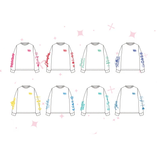 【Pre-Order】BanG Dream! x WEGO - Long-Sleeve Tee