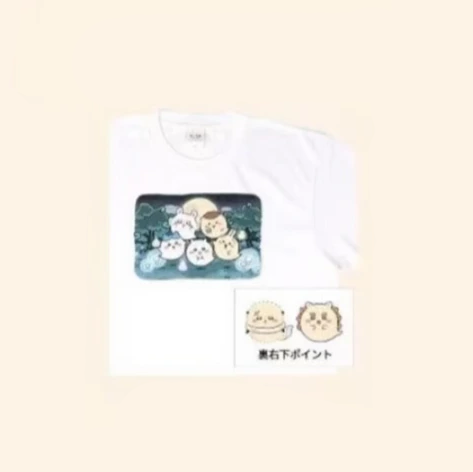 【Pre-Order】Chiikawa - Obake no Mori - T-Shirt (White)