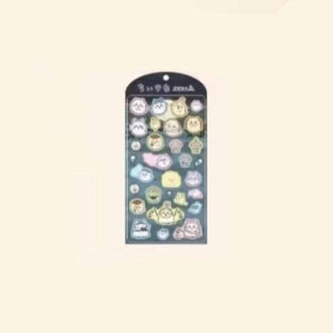 【Pre-Order】Chiikawa - Obake no Mori - Puffy Sticker