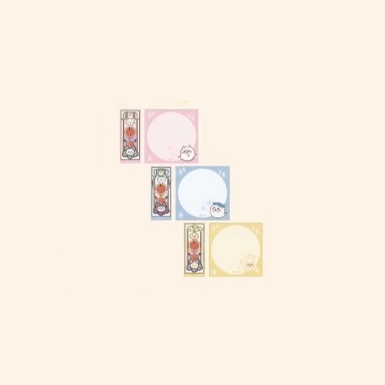 【Pre-Order】Chiikawa - Obake no Mori - Sticky Notes