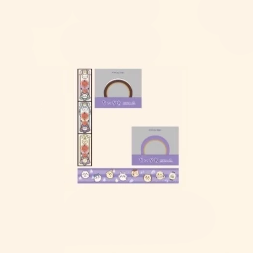 【Pre-Order】Chiikawa - Obake no Mori - Washi Tape