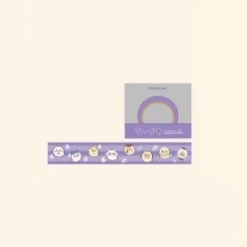 【Pre-Order】Chiikawa - Obake no Mori - Washi Tape