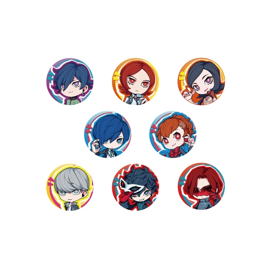【Pre-Order】Persona - 30th Anniversary - Chibi Plush-Trim Badge Blind Box