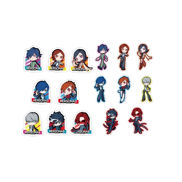 【Pre-Order】Persona - 30th Anniversary - Chibi Sticker Pack (16 pcs Fixed)
