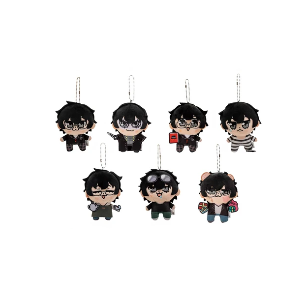 【Pre-Order】Persona - 30th Anniversary - P5 Royal Protagonist x Bkub Plush Mascot