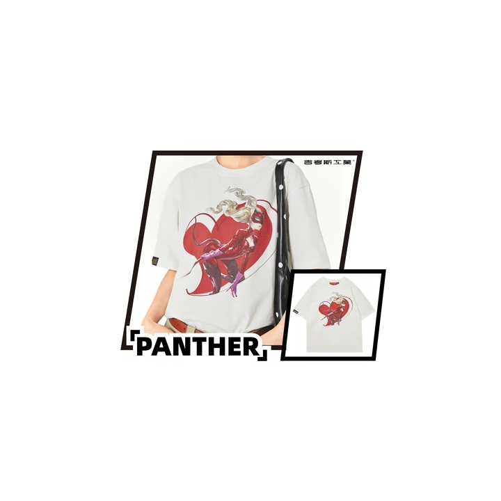 【Pre-Order】Persona - 30th Anniversary - Slub Cotton T-Shirt "PANTHER"